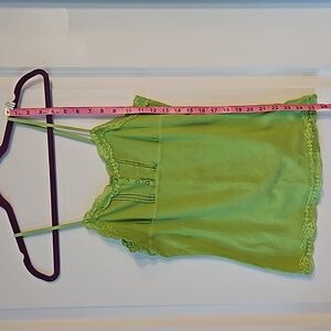 Arizona Jeans Company Lime Green Camisole Size M